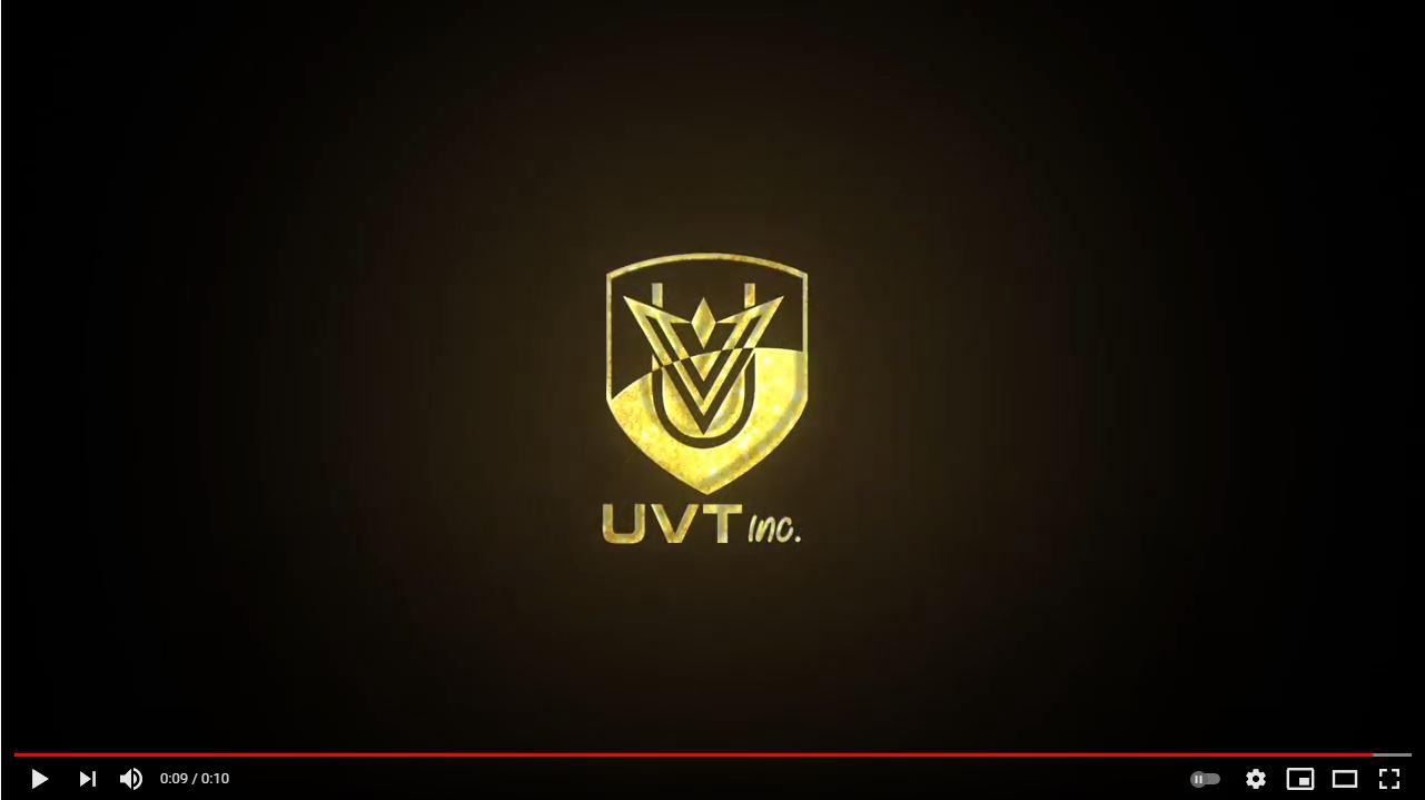 Snapshot of video of color logo